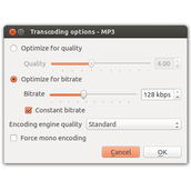 ubuntu中使用 Clementine 可对音频文件格式进行转换