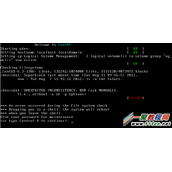 Linux/Centos启动出现 UNEXPECTED INCONSISTENCY 错误如何解决