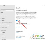 Win10系统如何禁用语音识别功能  Win10禁用语音识别功能方法
