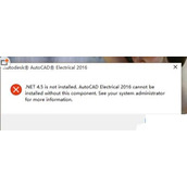 Win10安装CAD2015/2016提示未安装.NET4.5怎么办 如何解决