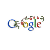 Google 首页的苹果坠地代码