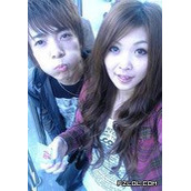 2009 最时尚非主流情侣接吻图片