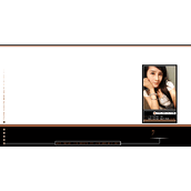 非主流白色底框QQ女子大图模块