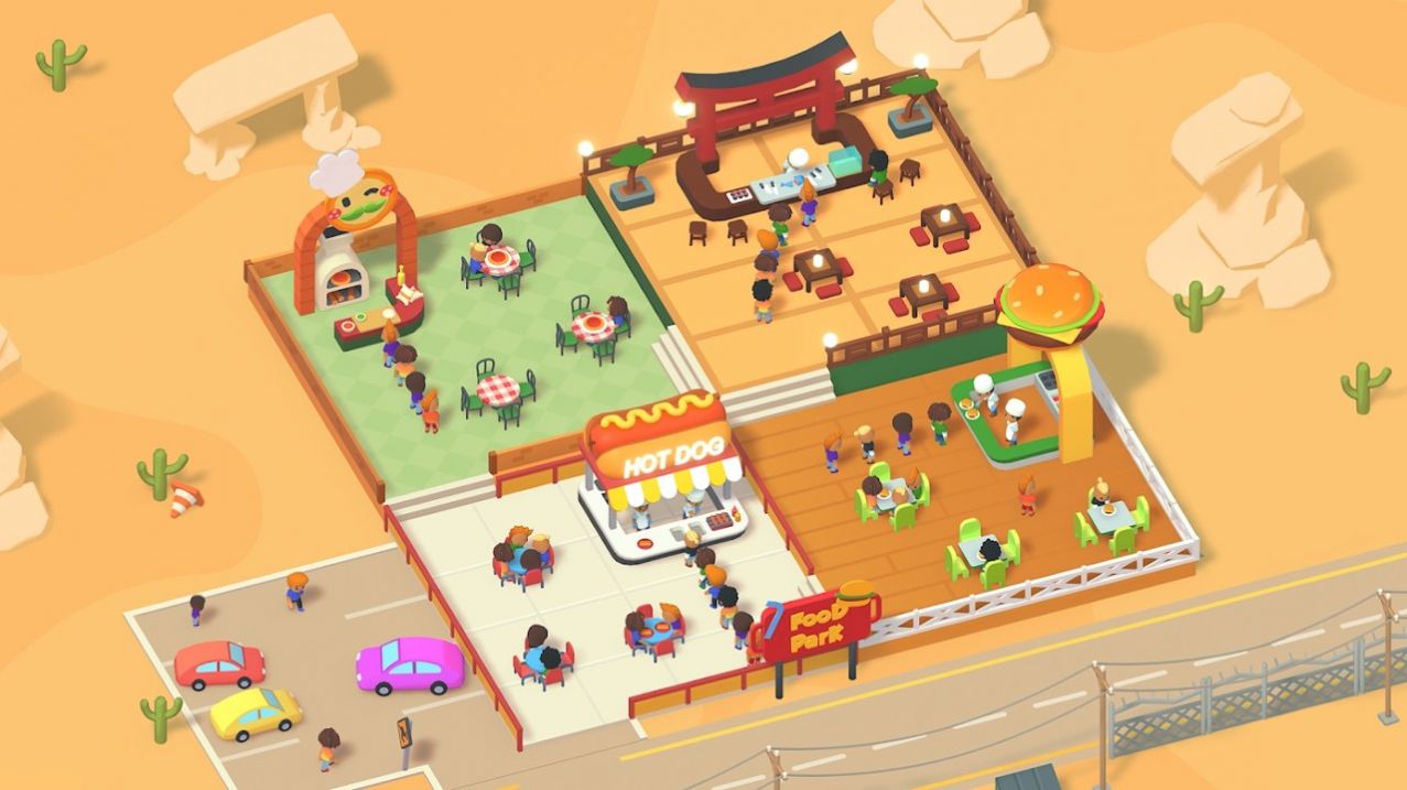 空闲食品公园大亨官方版