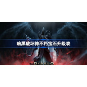 暗黑破坏神不朽宝石升级表-暗黑破坏神手游不朽宝石升级素材大全
