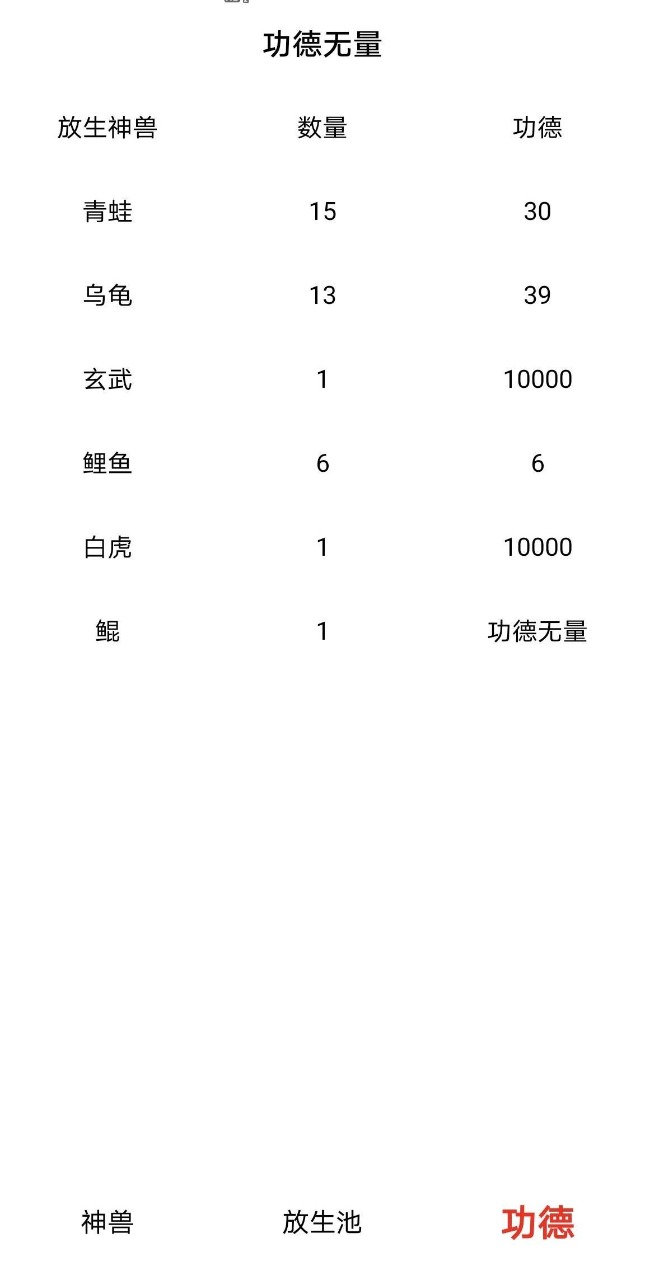 放生与木鱼游戏