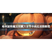 《哈利波特魔法觉醒》万圣节卡南瓜拍照教程-万圣节拍照打卡点