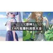 《原神》3.4内鬼爆料消息大全