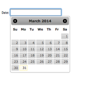 jQuery UI Datepicker日期插件弹出失败