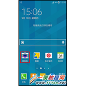 三星GALAXY ALPHA如何开启点击以拍照功能?(G8508S)
