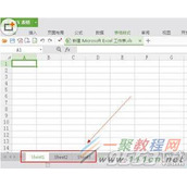 Excel如何一次打开2张工作表?