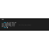 关于golang函数的解析