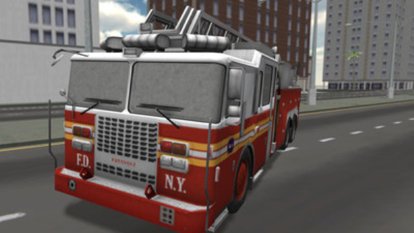 3D消防车驾驶