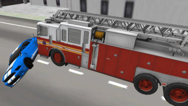 3D消防车驾驶