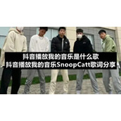 抖音播放我的音乐是什么歌-抖音播放我的音乐SnoopCatt歌词分享