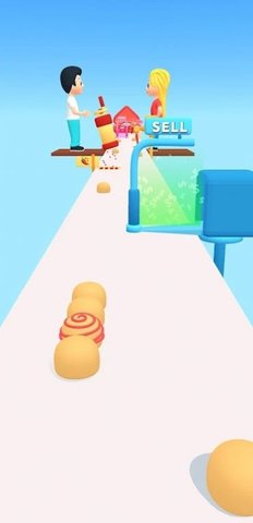 烹饪甜点跑游戏