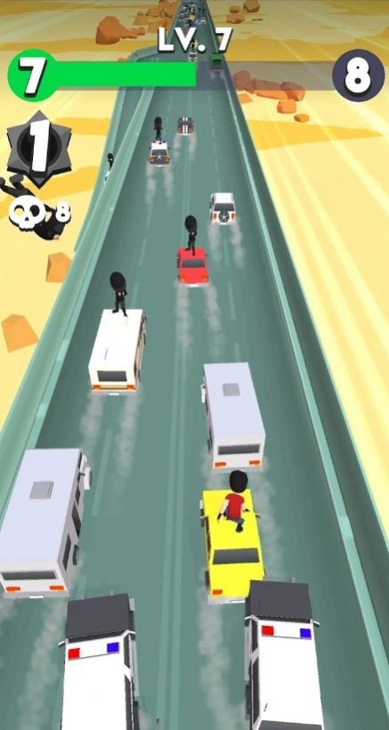 车顶跳跃跑酷官网版