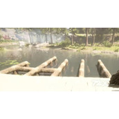 《森林之子》在湖面上建造地基方法