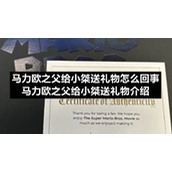 马力欧之父给小桀送礼物怎么回事马力欧之父给小桀送礼物介绍