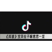 抖音宝贝在干嘛意思一览