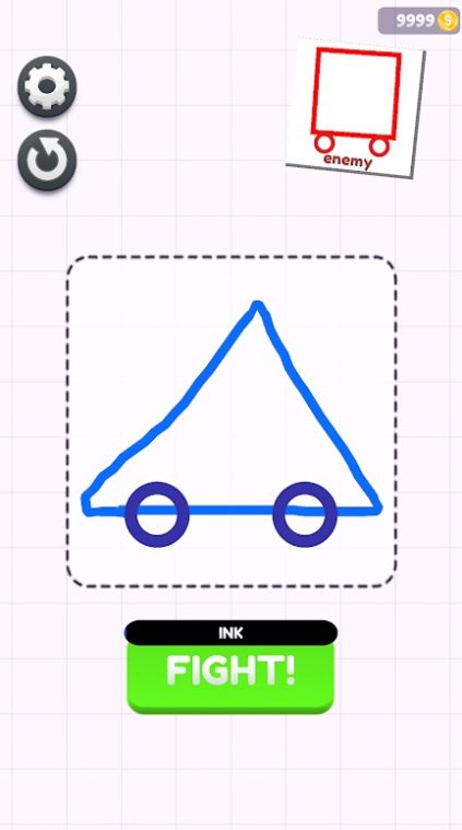 绘制汽车战斗3D游戏