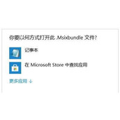 Win10怎么安装msixbundle文件