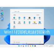 Win11打印机无法打印彩色文件解决方法