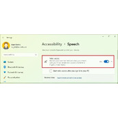Windows 11 22H2 启用和使用语音访问教程