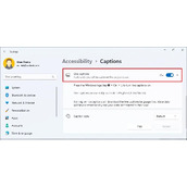 Windows 11 22H2启用配置及使用实时字幕教程