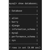 在linux下使用mysql详情