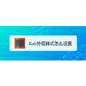Kali Linux桌面外观样式怎么更换? kali外观优化技巧