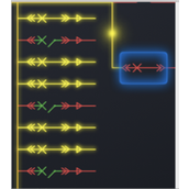 canvas多重阴影发光效果实现