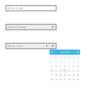 amazeui时间组件的实现示例