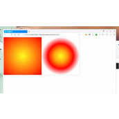 Dreamweaver中CSS怎么制作径向圆形渐变?