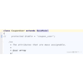 PHP开发框架laravel代码提示示例解析