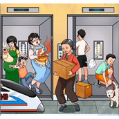 《你是大聪明》离谱电梯怎么过