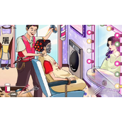 文字玩出花疯狂理发店通关攻略