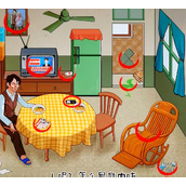 《爆梗找茬王》父慈子孝怎么过