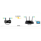 TPLink TLWDR4310 无线路由器（5G）无线桥接设置