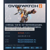 守望先锋2steam版好评率跌至个位数详情