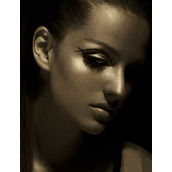 教你使用PS将人像照片调出金属铜色调教程