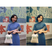 使用PS结合LR制作出民国风格的复古人像照片教程