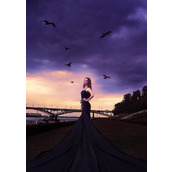 使用PS将一幅阴天的照片处理成暗黑风格的照片教程