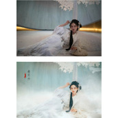 LR PS教程 用PS与LR对古装美女写真后期修图美化