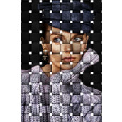 利用编织素材ps制作编织人像详解教程