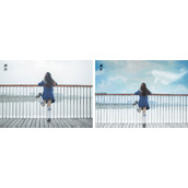 Lightroom+Photoshop后期调出外景女孩小清新动漫效果