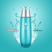 ps精修带塑料瓶盖的化妆品产品图教程