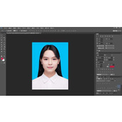 ps如何把证件照蓝底背景换成红底背景 ps证件照更换背景颜色方法