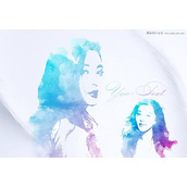 Photoshop给普通照片制作出炫彩的水彩画人像效果教程