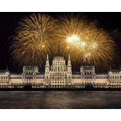 Photoshop中给建筑图片添加真实的烟花效果教程